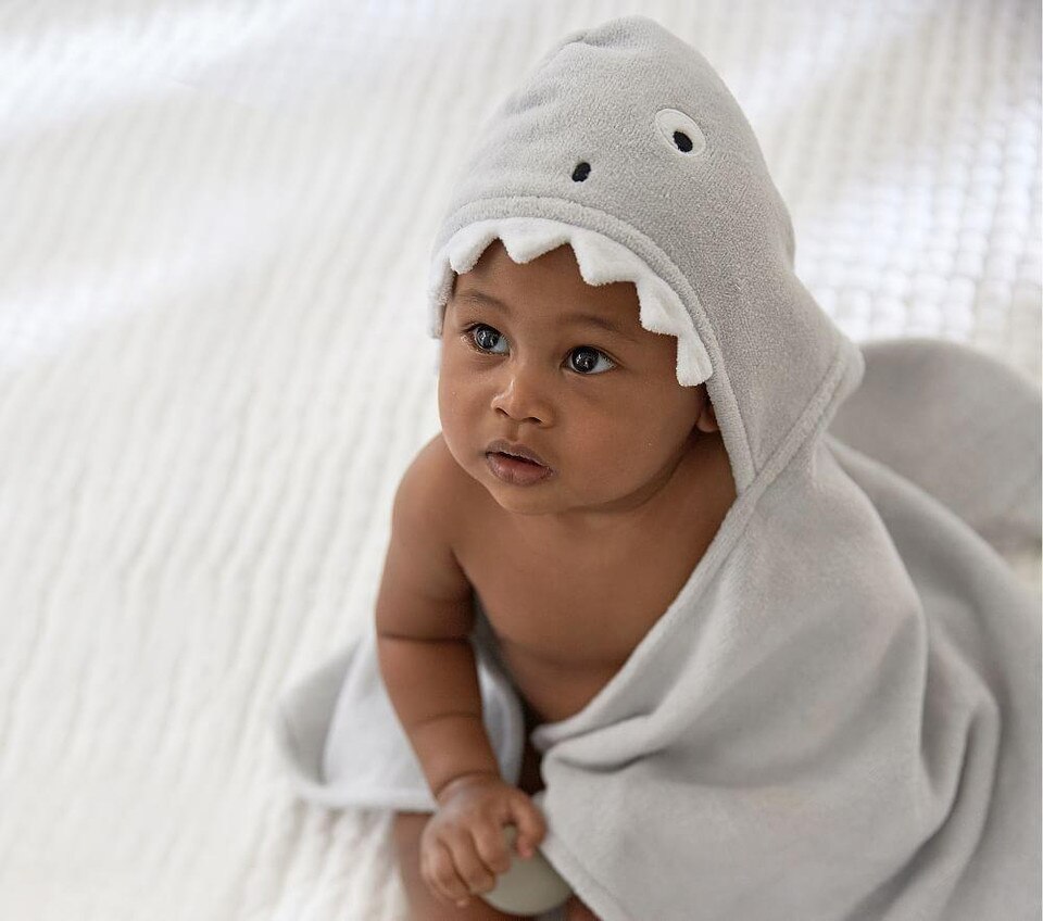 Animal Baby Bath Wrap Pottery Barn Kids Australia